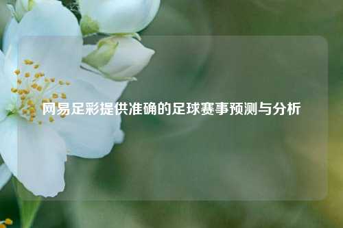 网易足彩提供准确的足球赛事预测与分析